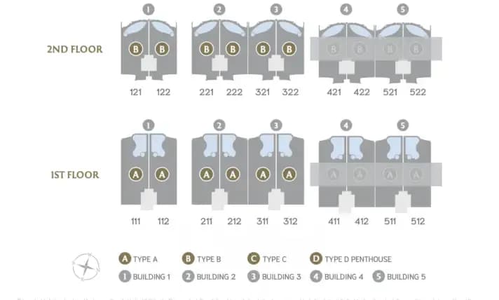 Banyan Tree Seaview Residence — Floor plans 4