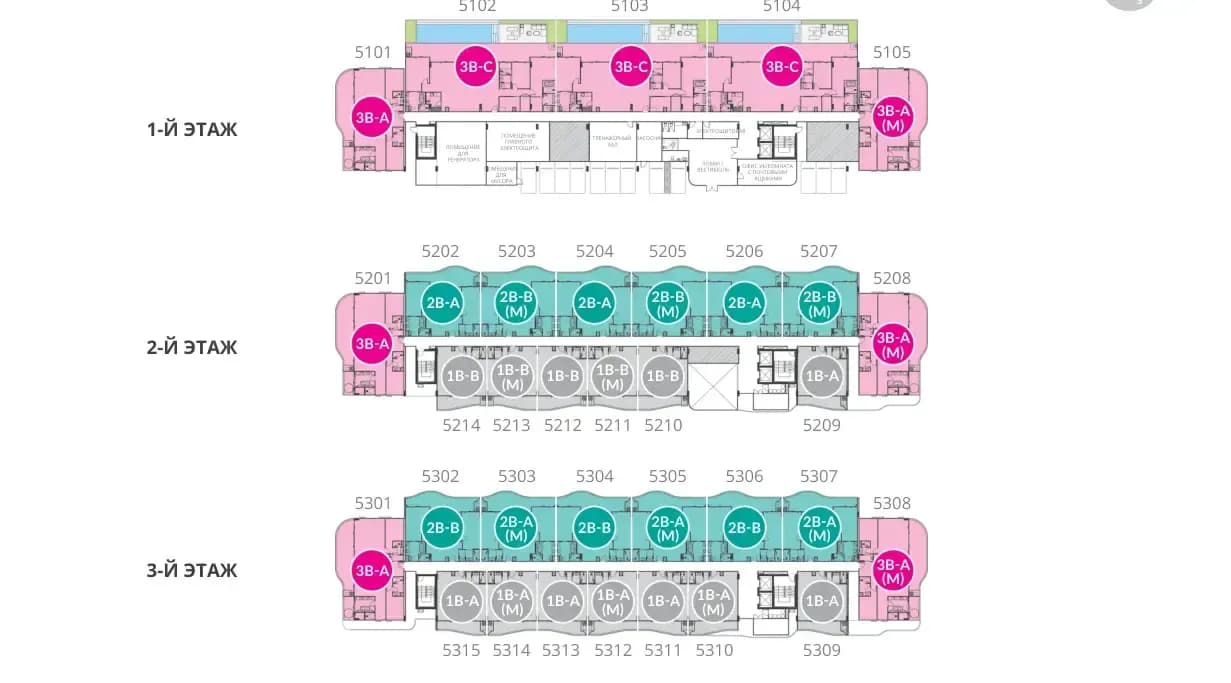 Bellaguna Lake Residences Lotus — Floor plans 4