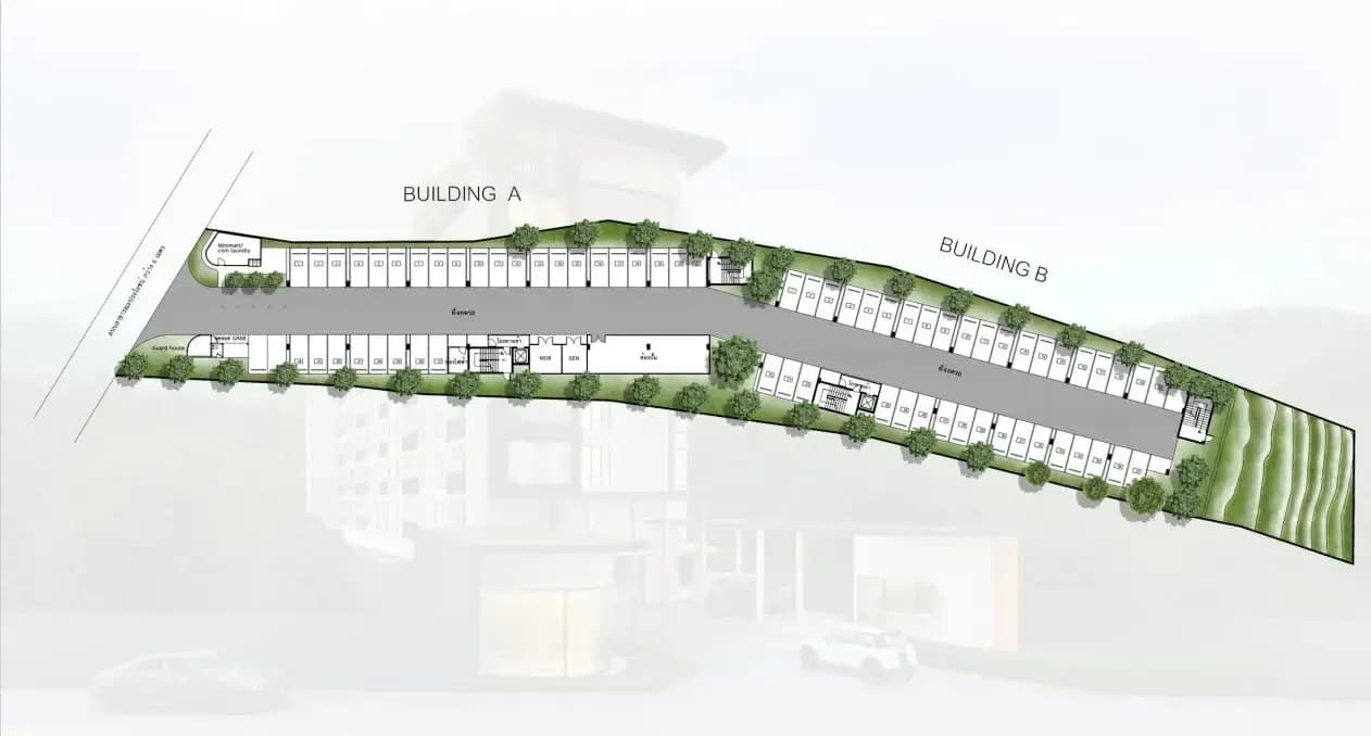 Fantasea Condo Kamala — Поэтажные планы 1
