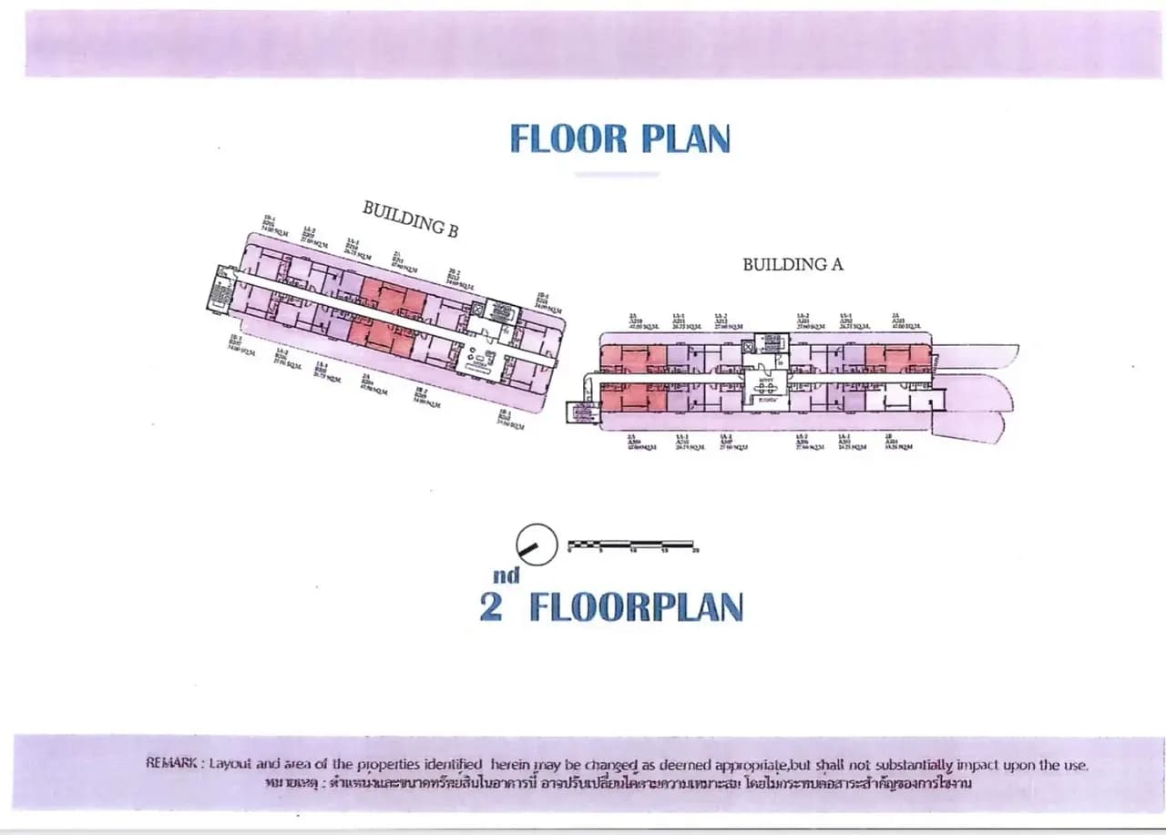 Fantasea Condo Kamala — Поэтажные планы 4
