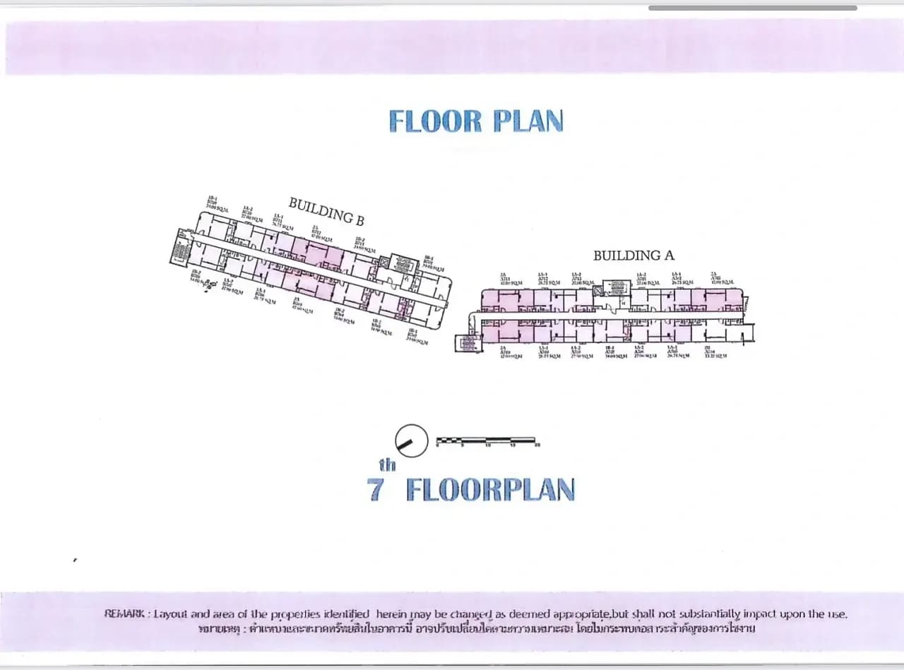Fantasea Condo Kamala — Поэтажные планы 9