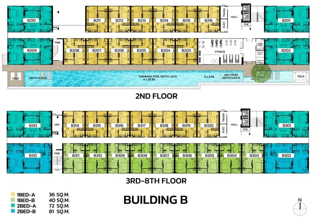 The Ozone Oasis Condo — Floor plans 2