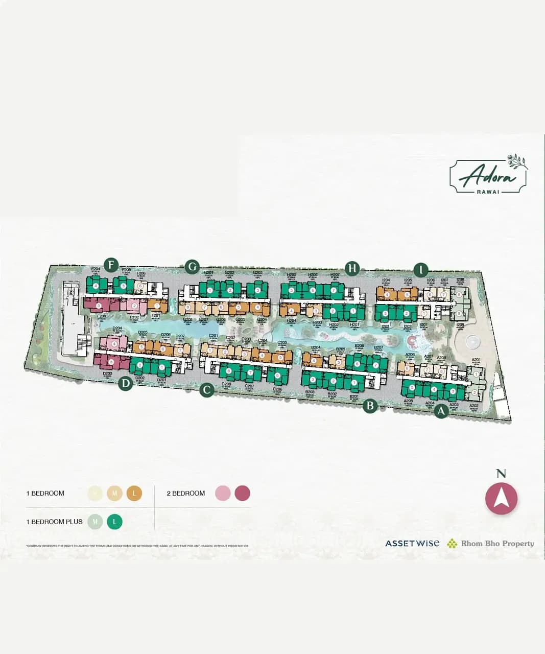 The Title Adora Rawai — Floor plans 2