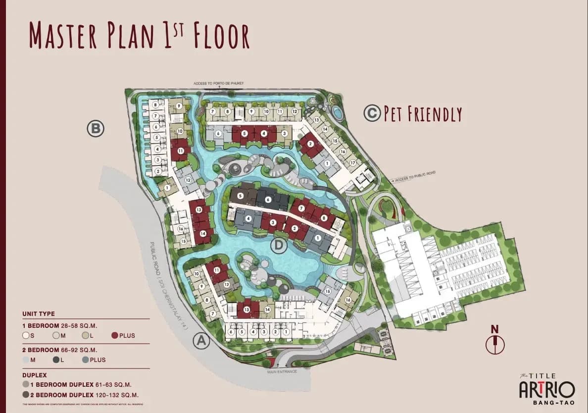 The Title Artrio — Floor plans 1
