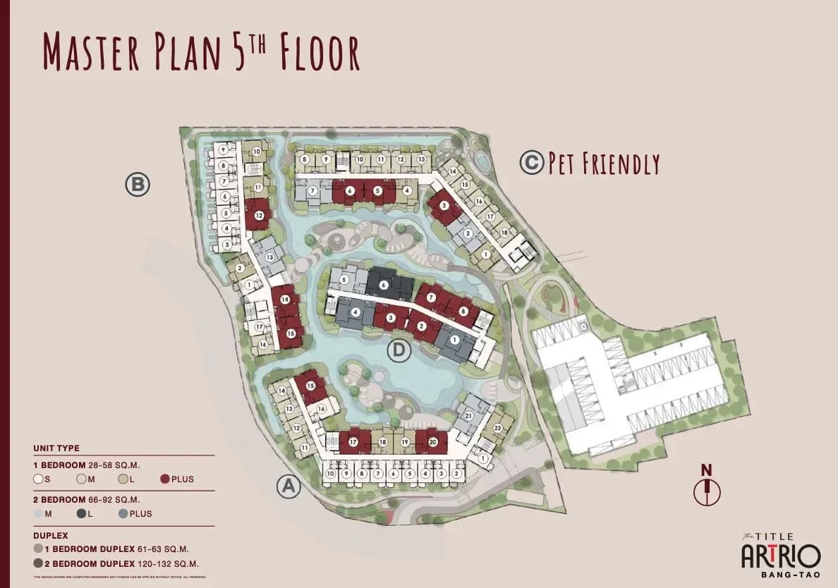 The Title Artrio — Floor plans 5