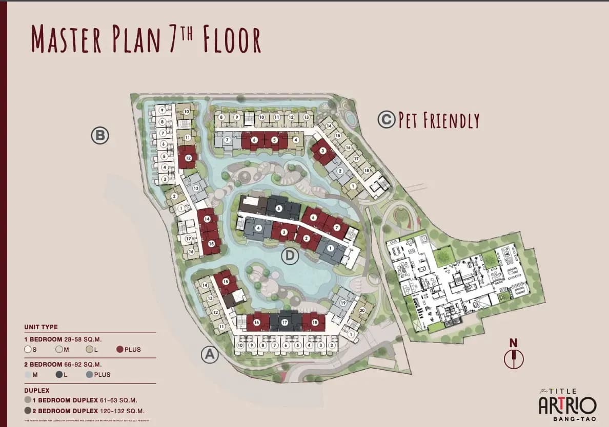The Title Artrio — Floor plans 7