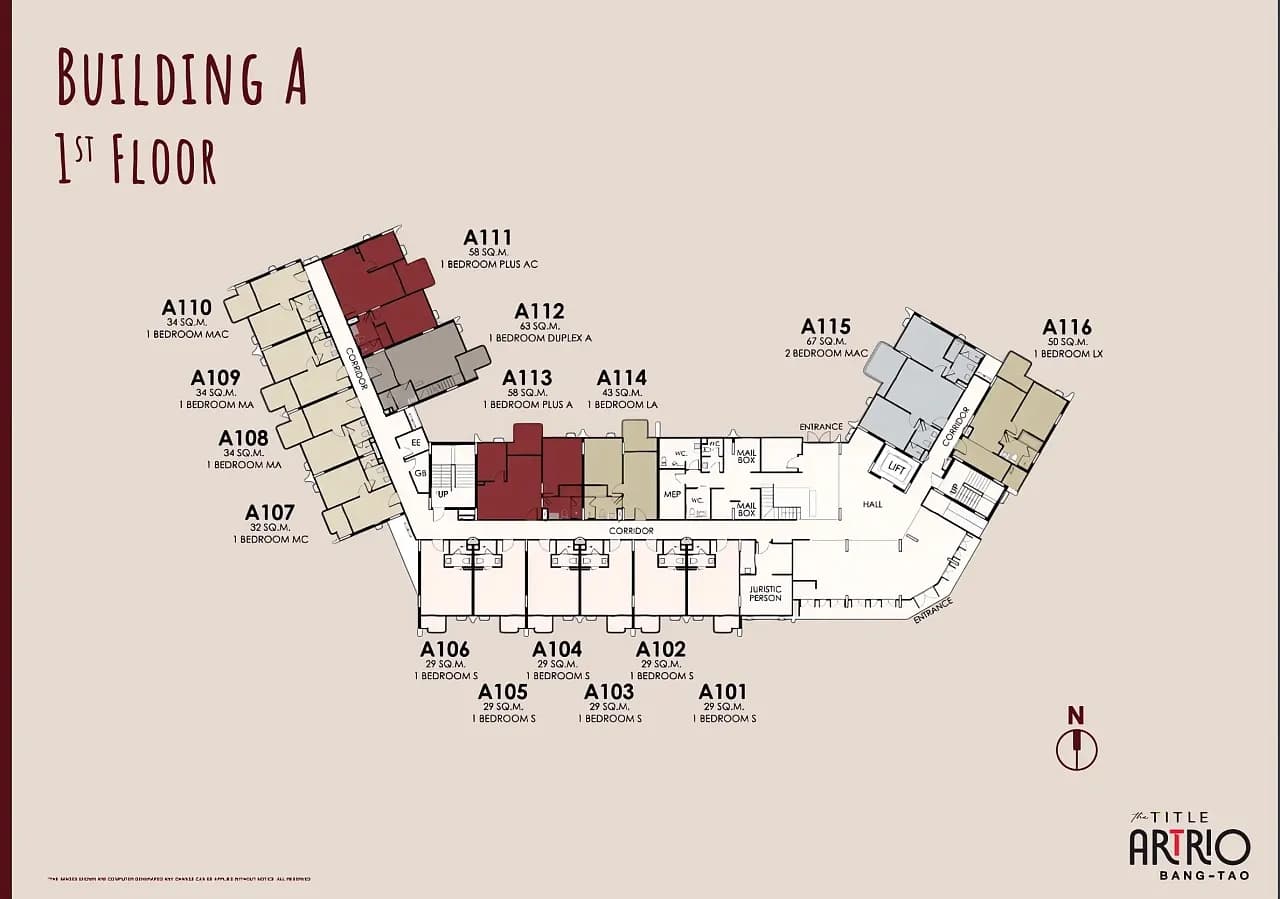 The Title Artrio — Floor plans 9