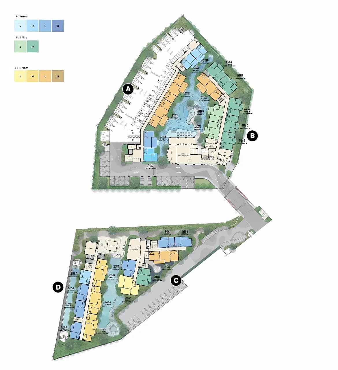 The Title Cielo Rawai — Floor plans 1