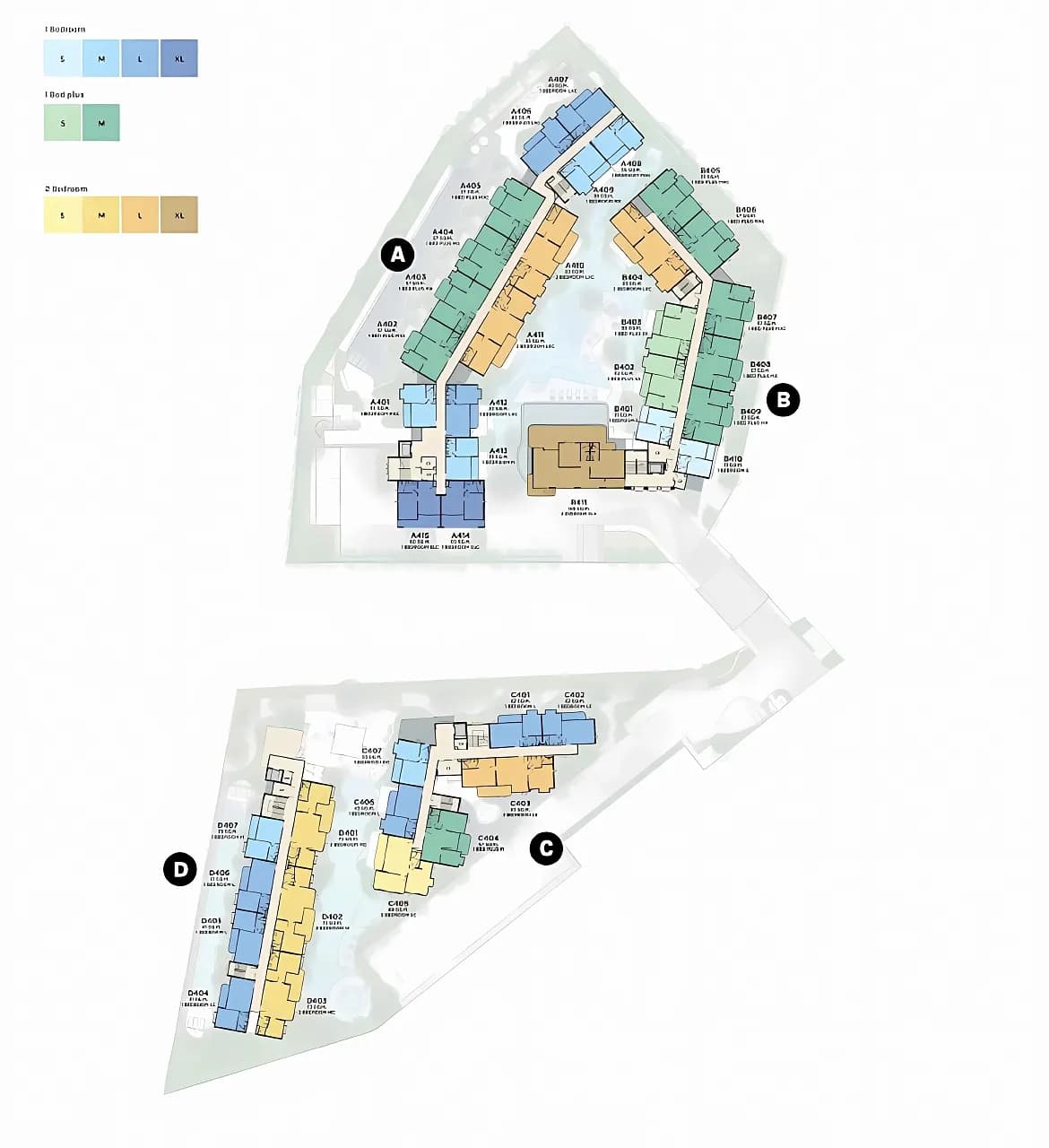 The Title Cielo Rawai — Floor plans 4