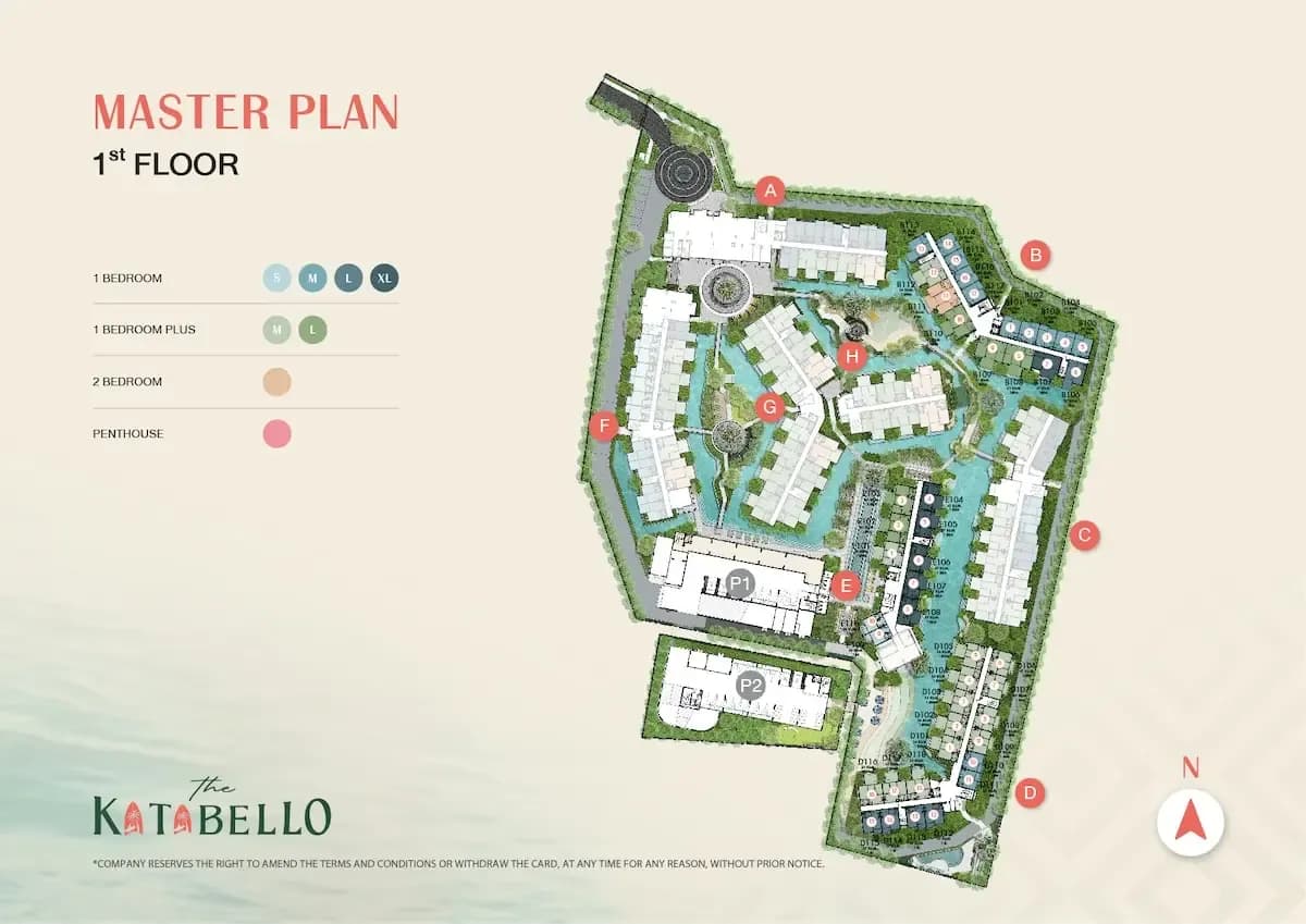 The Title Katabello — Floor plans 1