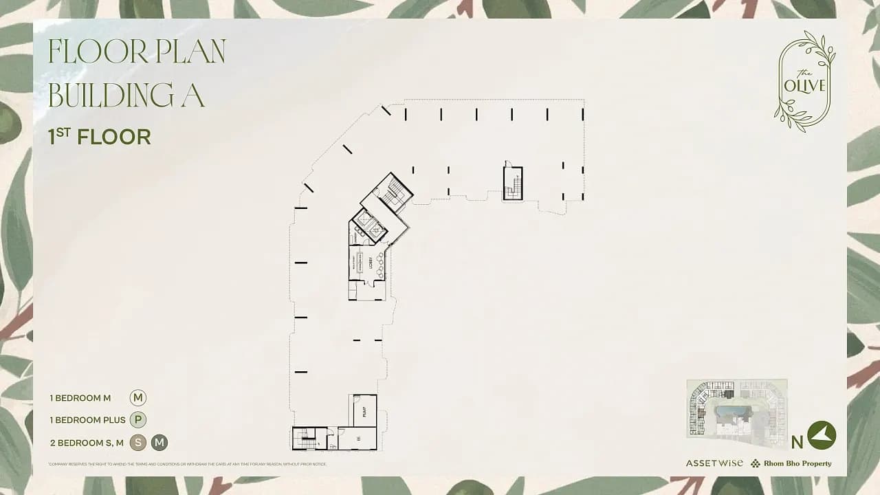 The Title Olive — Floor plans 10