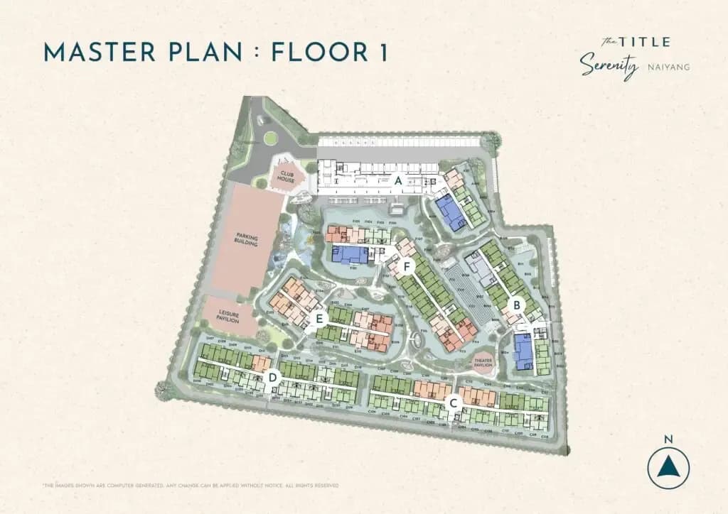 The Title Serenity — Floor plans 3