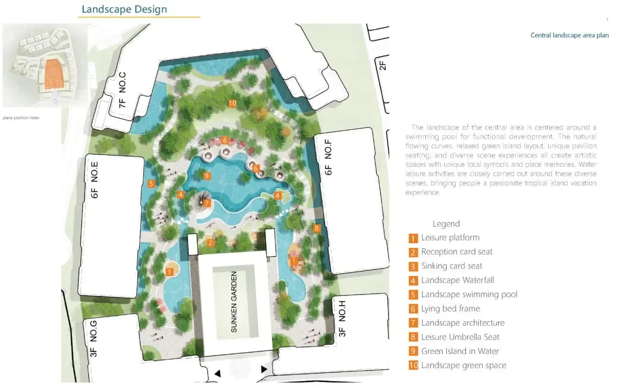 Ayana Heights Seaview Residence — Поэтажные планы 3