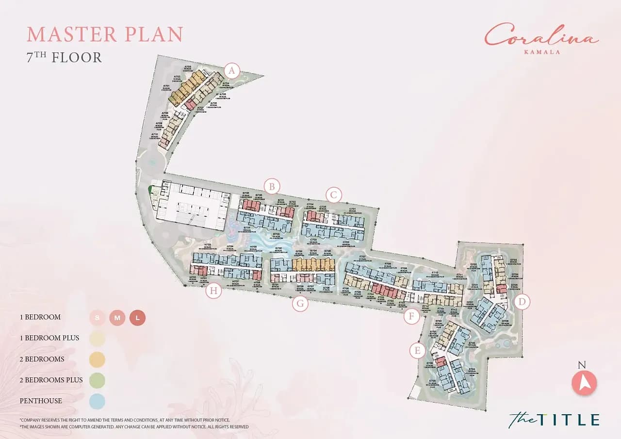The Title Coralina — Floor plans 7