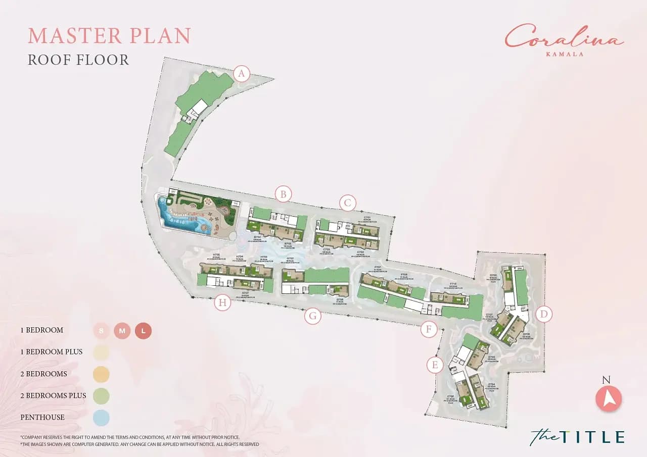The Title Coralina — Floor plans 8