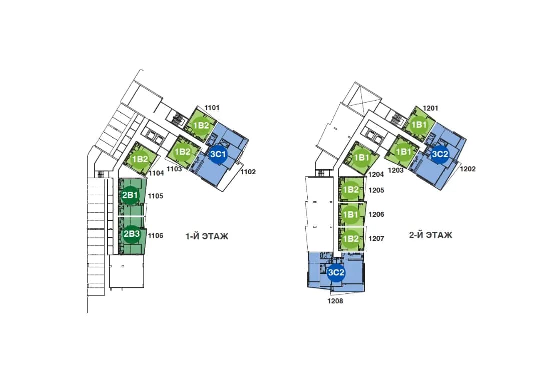 Skypark Elara Laguna Phuket — Floor plans 2