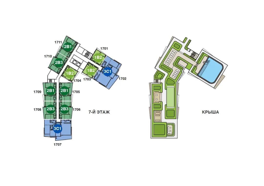 Skypark Elara Laguna Phuket — Floor plans 5