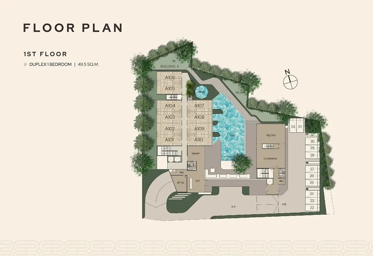 The Balance By The Beach — Floor plans 1