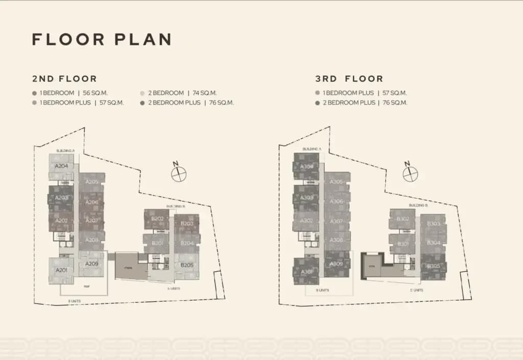 The Balance By The Beach — Floor plans 2
