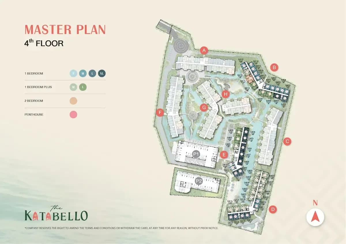 The Title Katabello — Floor plans 4