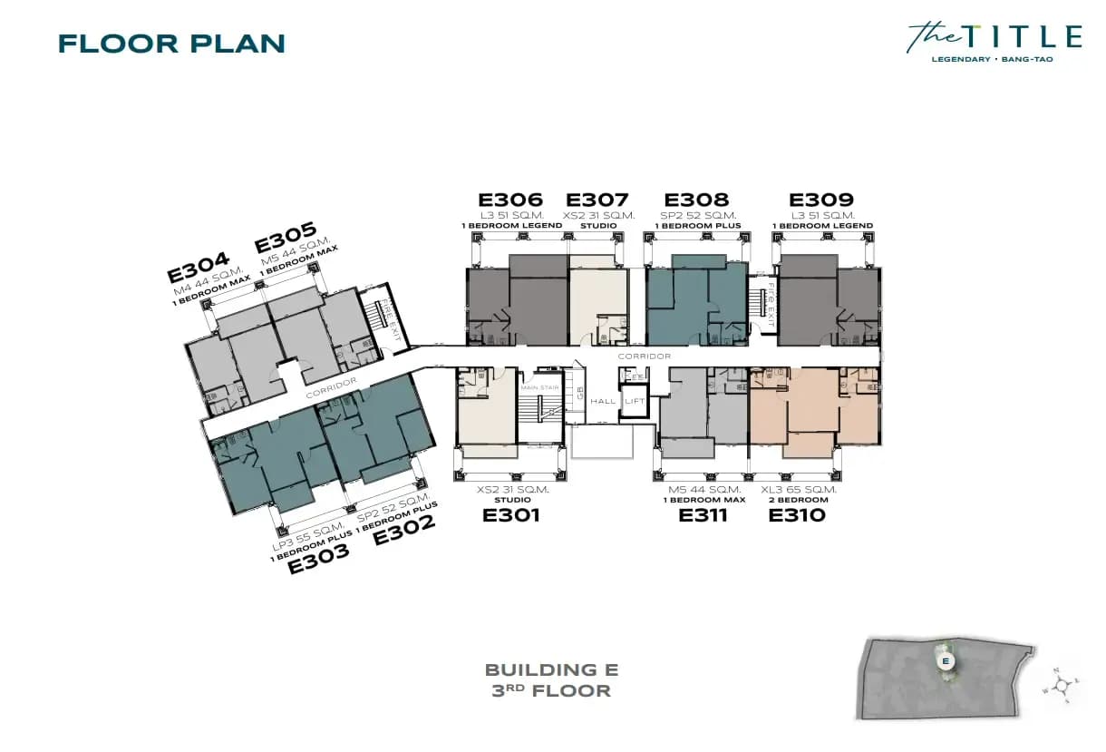 The Title Legendary Bang-Tao — Floor plans 4